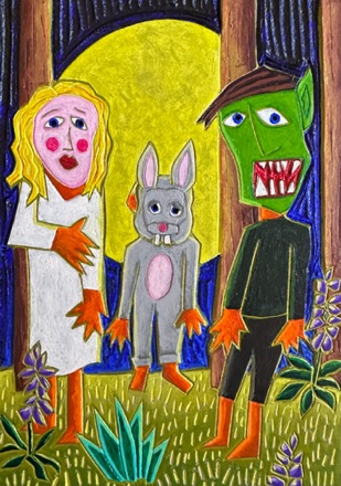 Little Monsters
8" x 6"
$450 Little Monsters
8" x 6"
$450